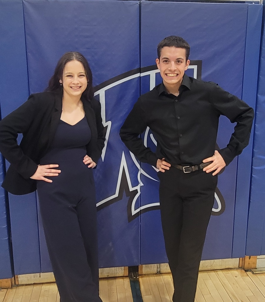 Natalie and Ben at District Speech