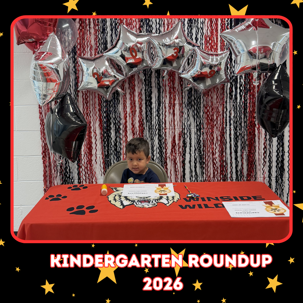 Kindergarten Roundup Class of 2039 Houston Weinrich