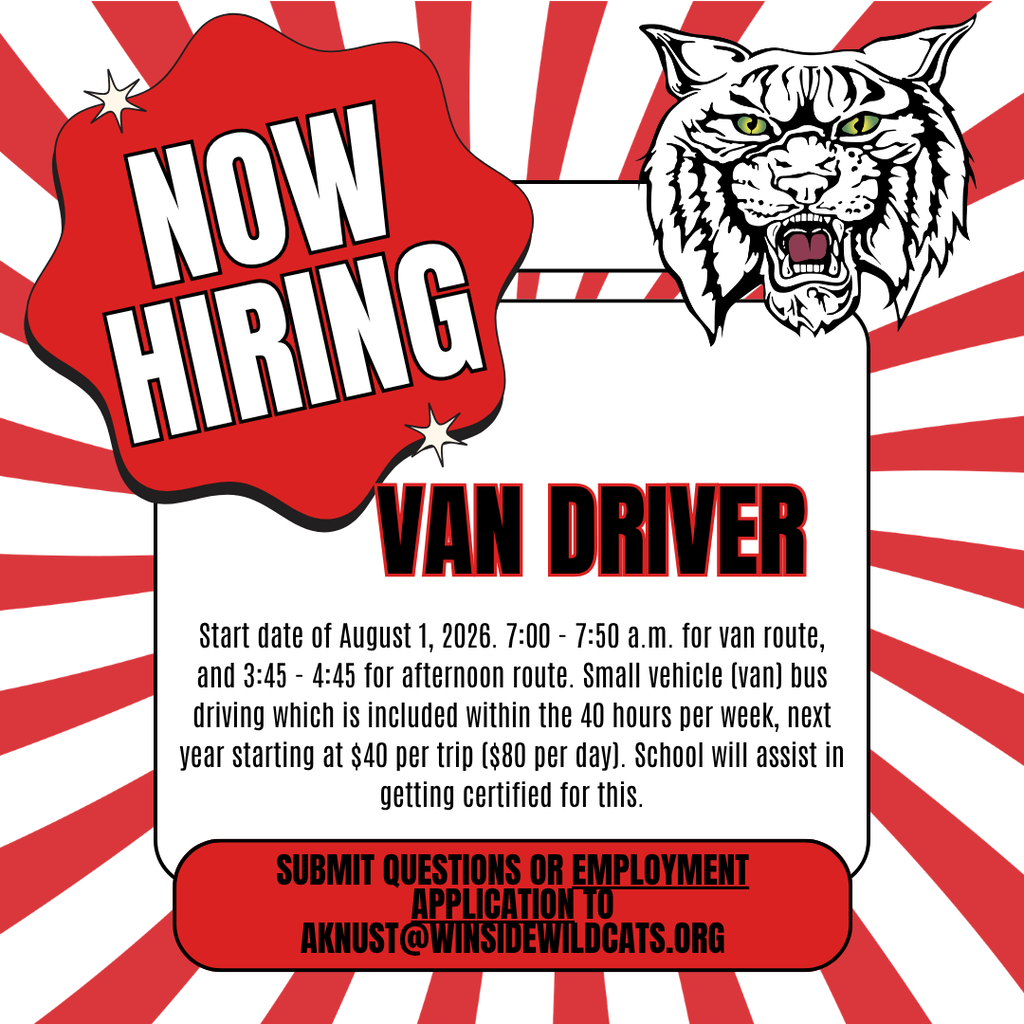 van driver help wanted