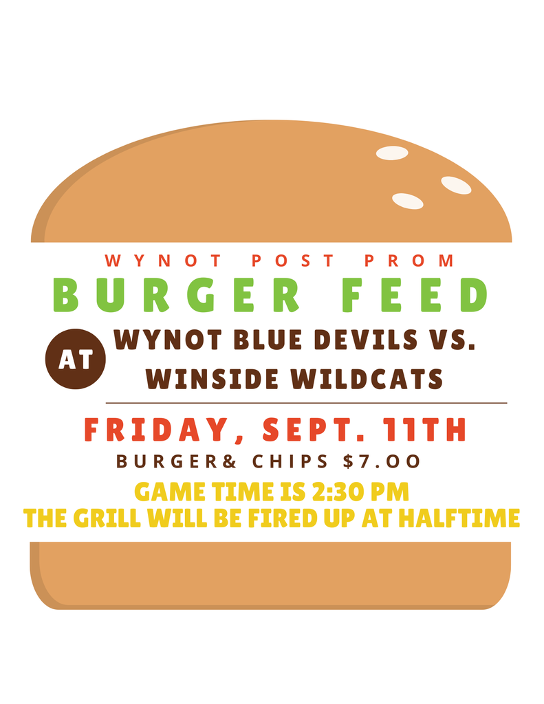 Football fans: Join Wynot for their football feed! 