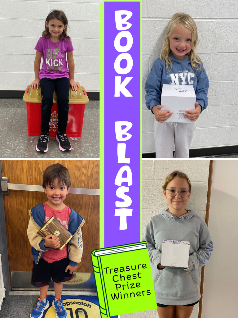 Book Blast Treasure Chest Prize Winners