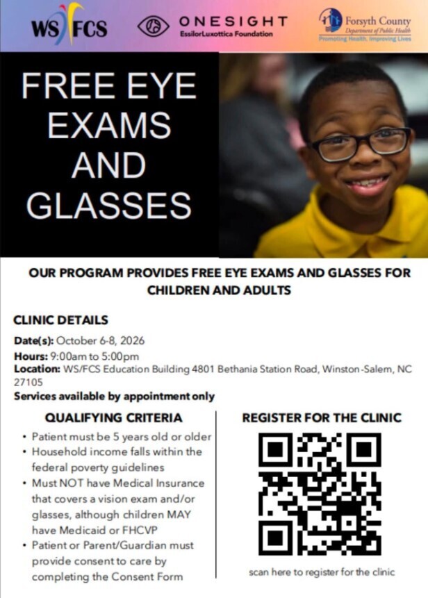 Free Eye Exams 2026
