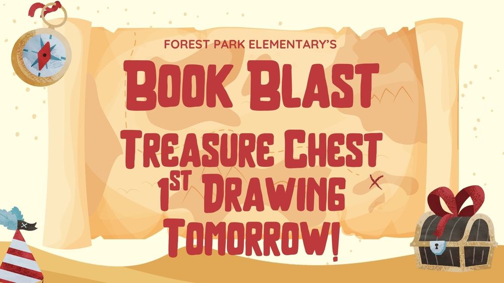 Book Blast Treasure Chest Drawing Tomorrow