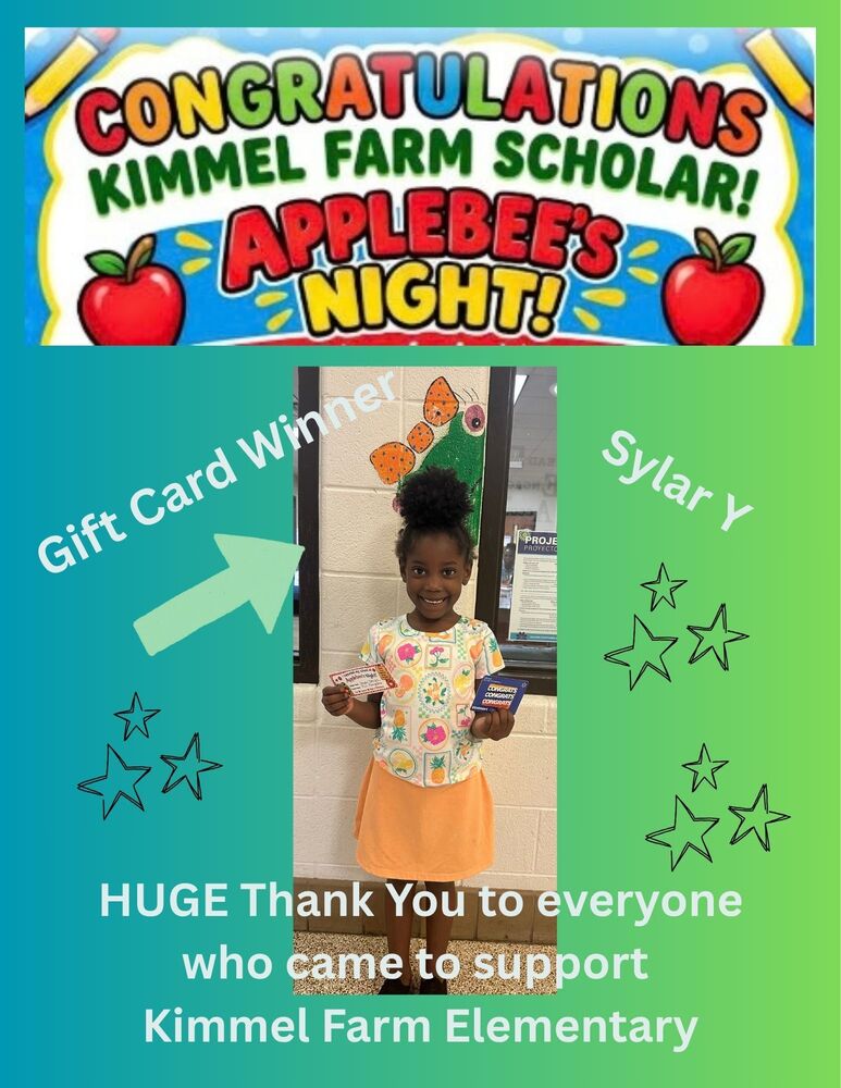Applebee's Gift Card Winner September 2026