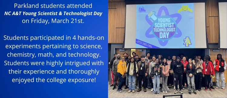 NC A&T Young Scientist & Technologist Day