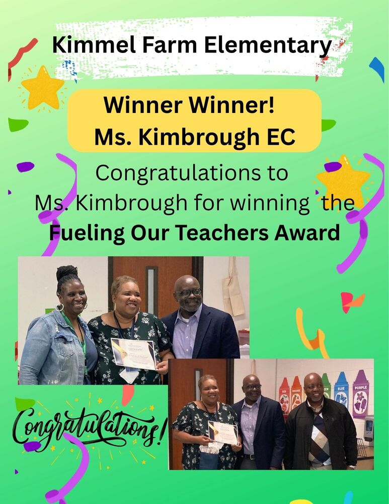 Winner Ms. Kimbrough