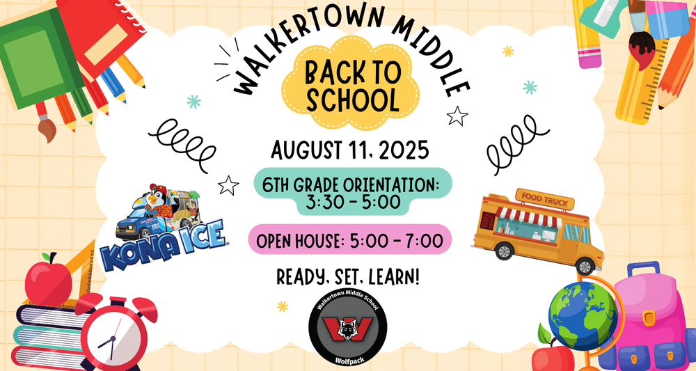 open house information banner