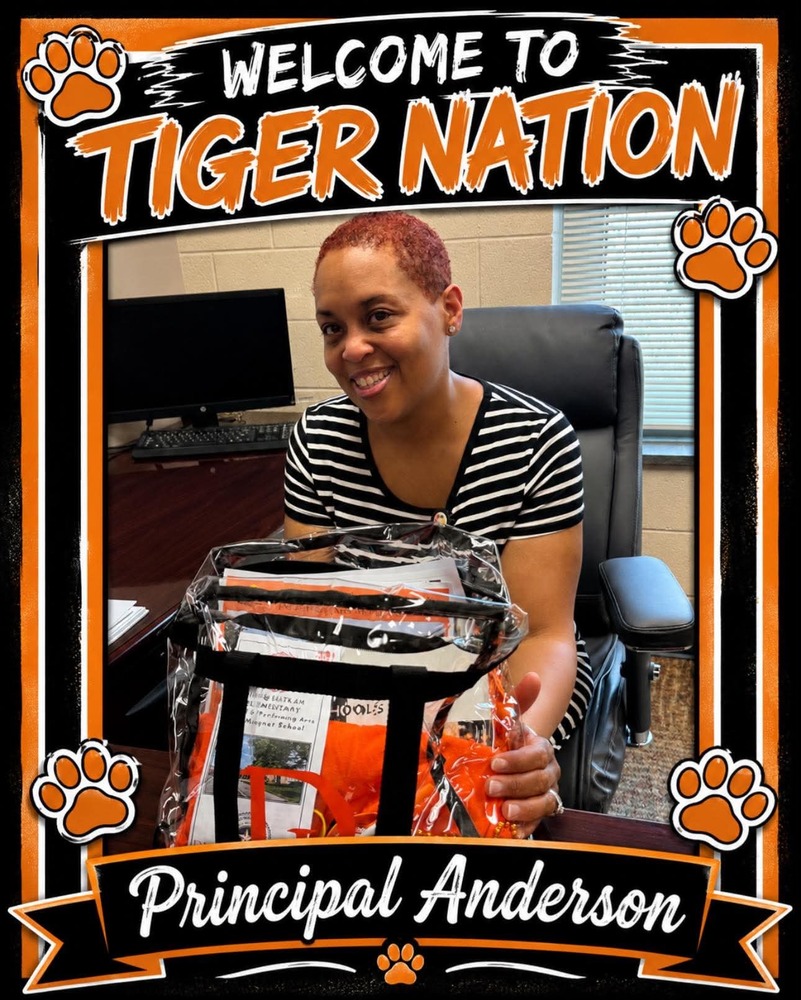 Welcome to Tiger Nation Principal Anderson