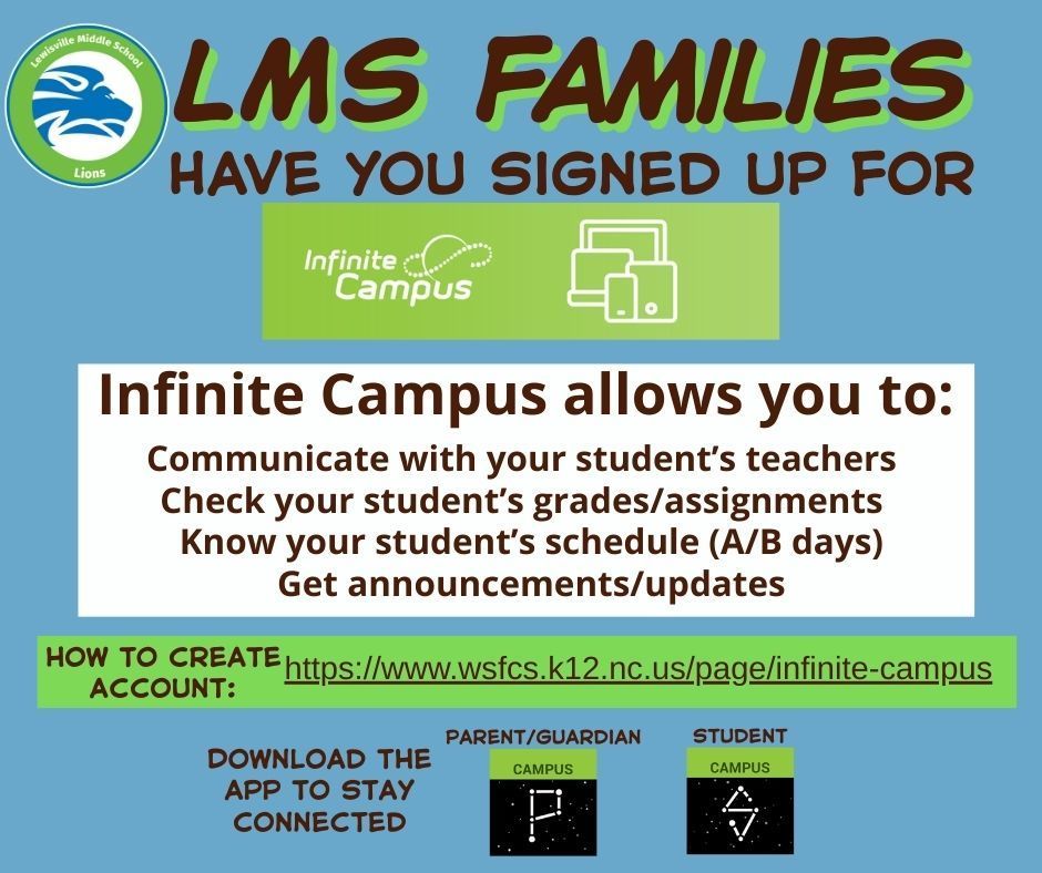 infinite campus reminder