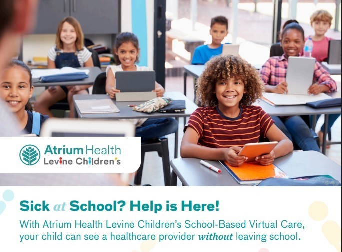 Students sitting in classroom