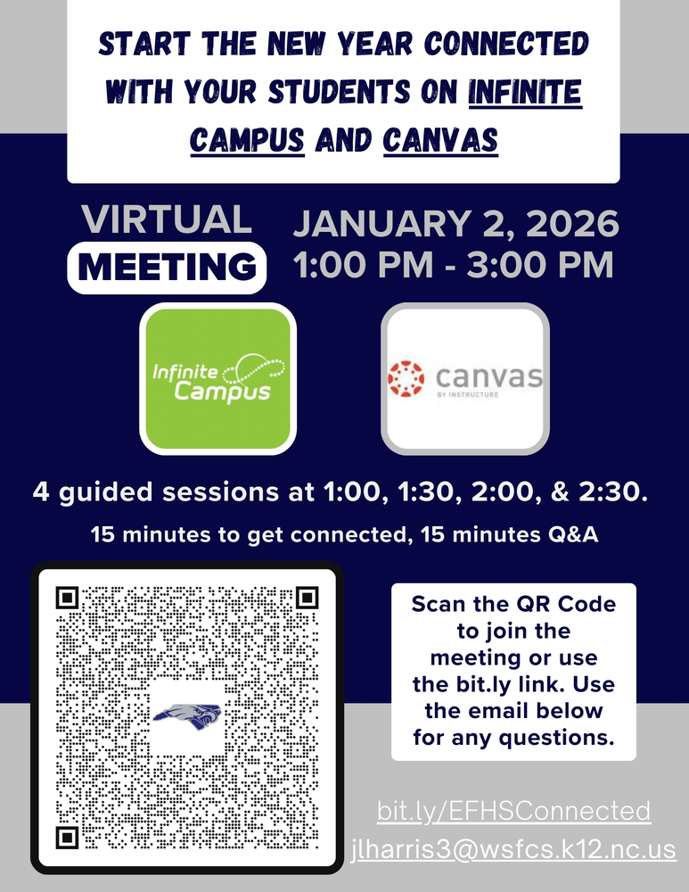 start the new year connected with your students on infinite campus and canvas