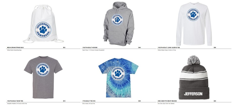 JES Spirit Gear Store!