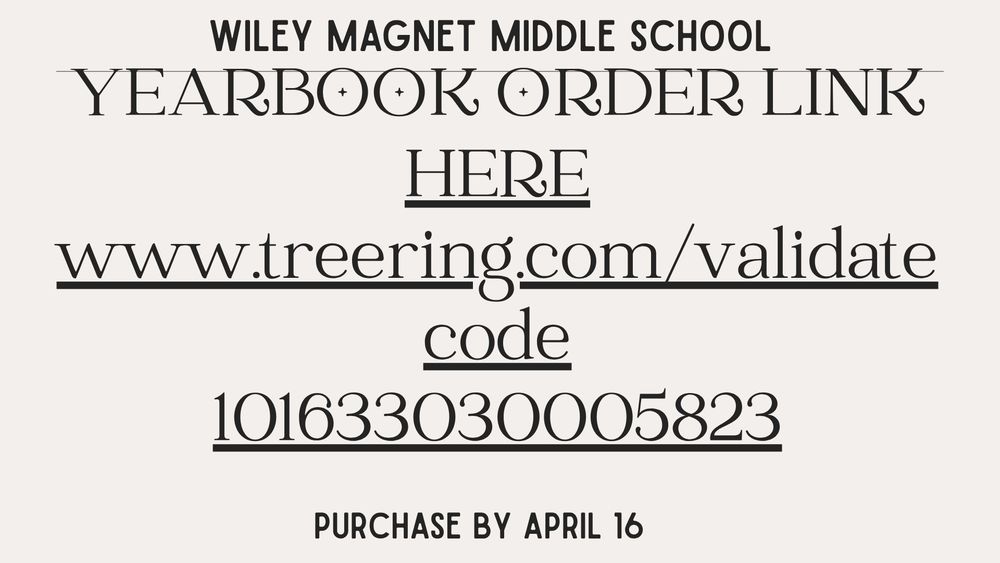Yearbook order