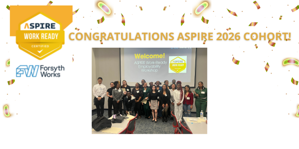 Congratulations to ASPIRE 2026 COHORT!