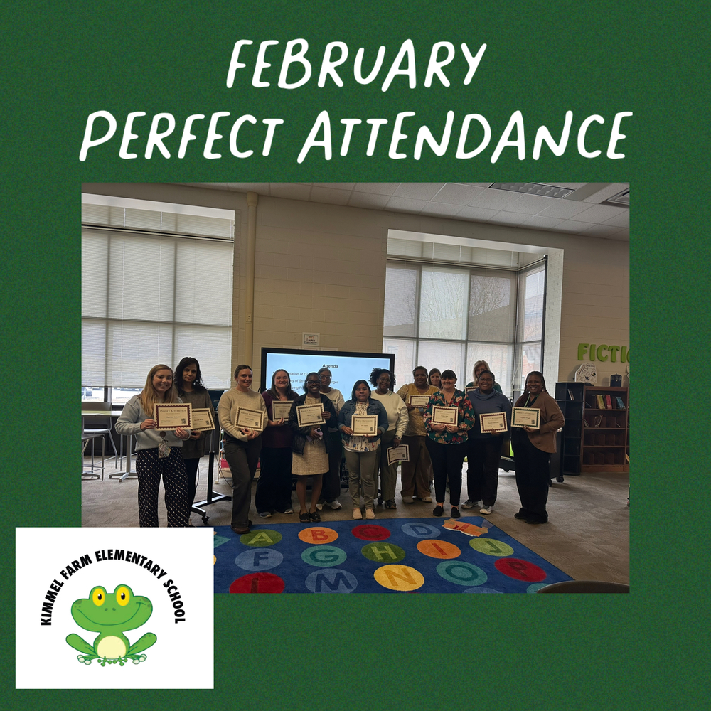 Perfect Attendance FEB 202625