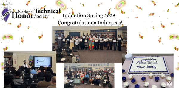 CONGRATULATIONS NATIONAL TECHNICAL HONOR SOCIETY INDUCTEES!