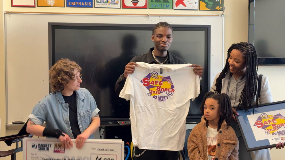 Atkins High student Jerrin wins Safe Sober content