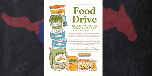 Help us stock the Parkland Food Pantry and Clothes Closet