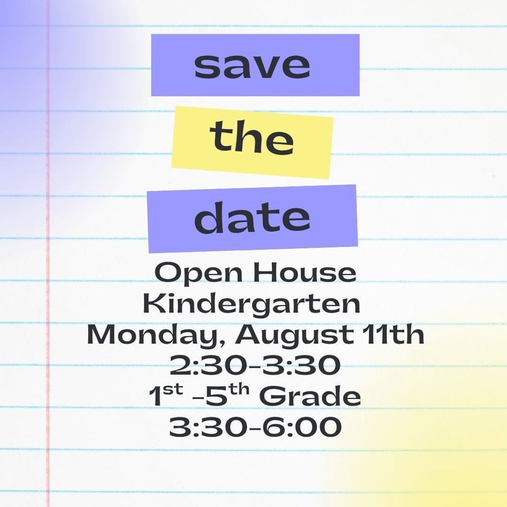 Open House Info Graphic