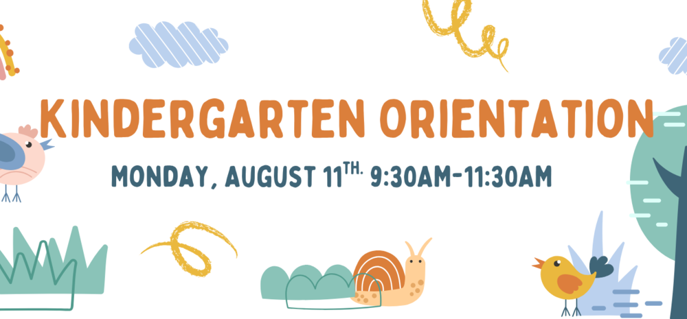 Kindergarten Orientation