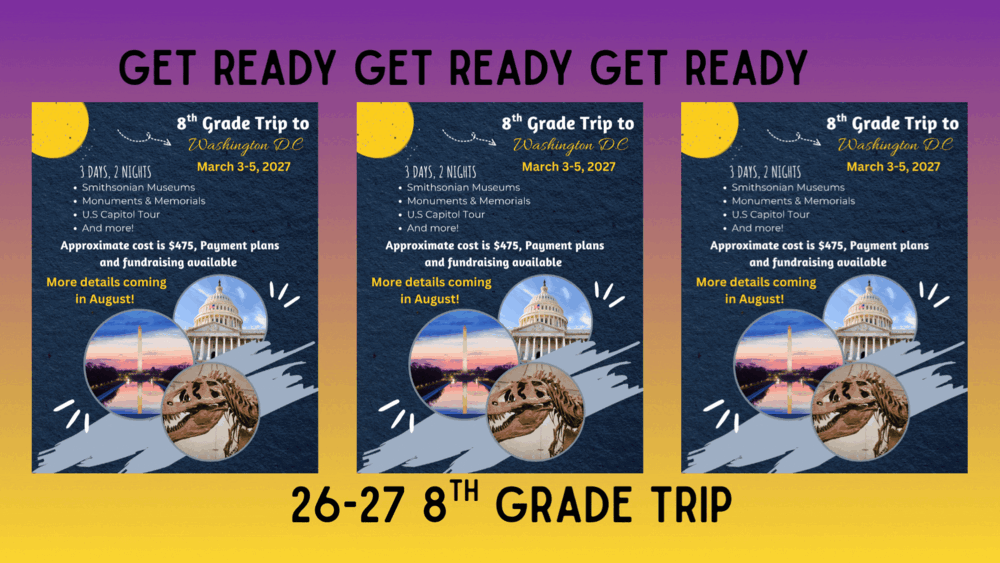 8th Grade Trip