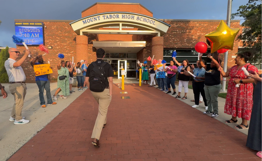 Beginning Teacher Opening Day graphic