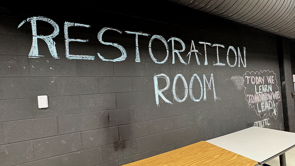 Restoration room graphic