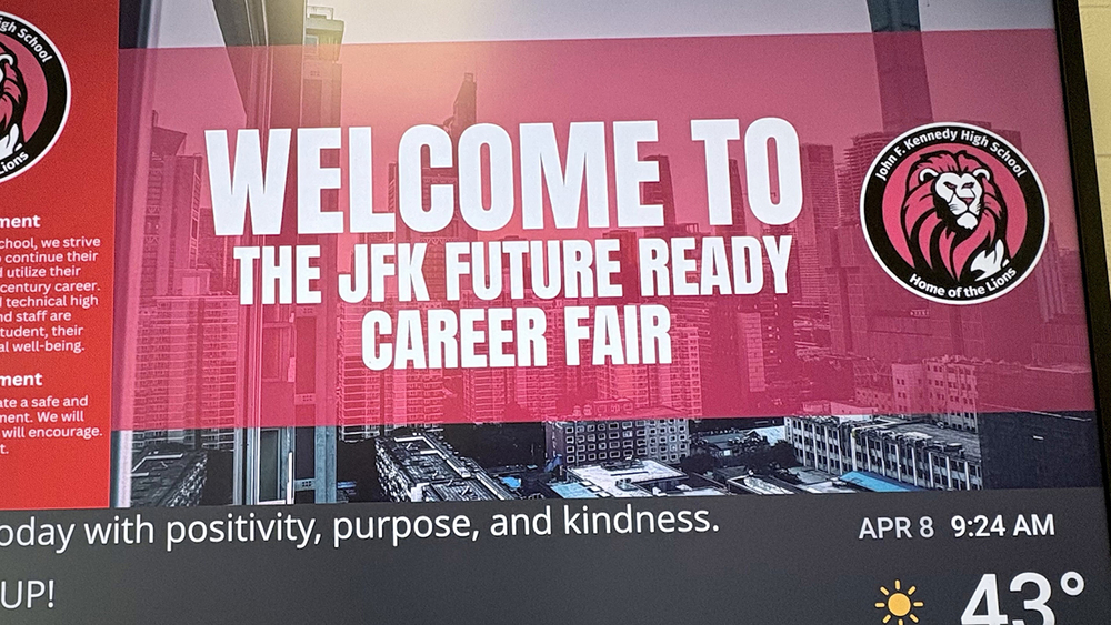 JF Kennedy Career Fair graphic