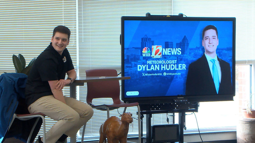 image of WXII Meteorologist Dylan Hudler