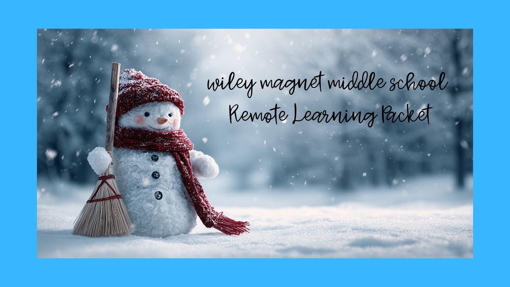 Remote Learning Packet