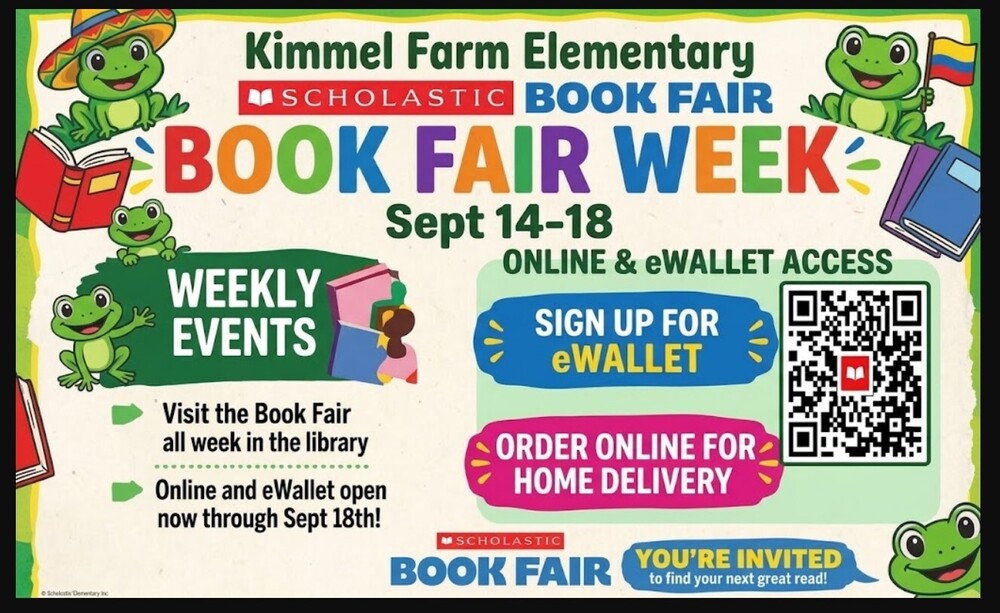 Book Fair Fall 2026 Sept 14