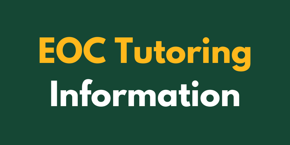 EOC Tutoring Information