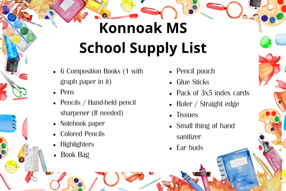 Supplies