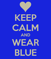 Wear Blue!