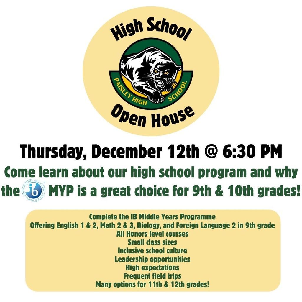 paisley open house
