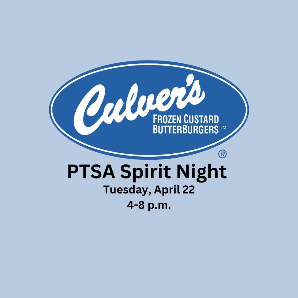 Culver's Spirit Night