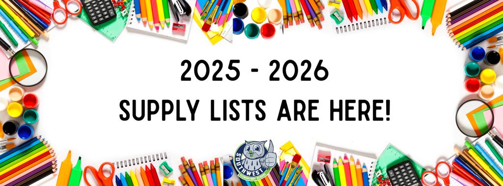 2025-2026 Supply Lists