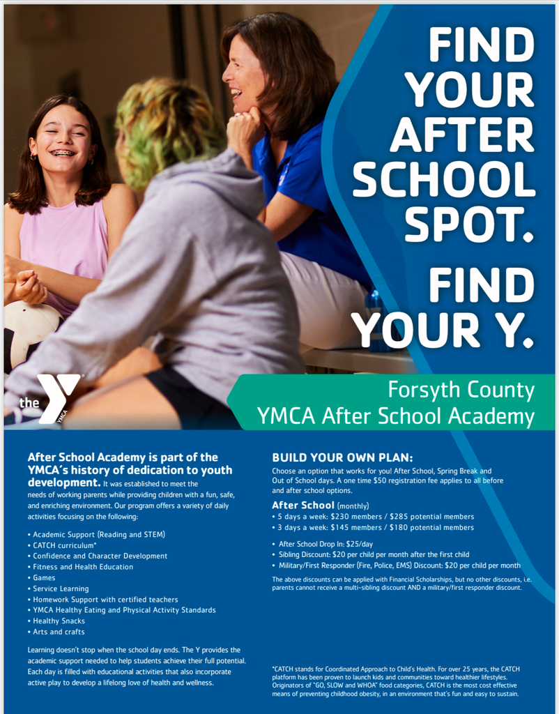 YMCA after school program