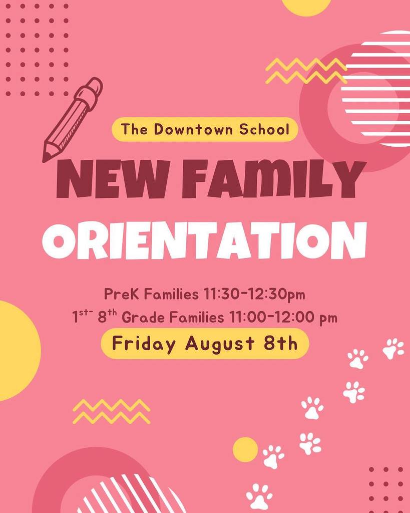 New Family Orientation