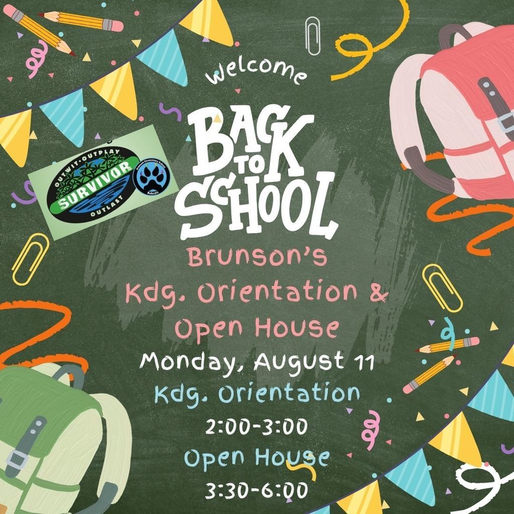 Kdg. Orientation and Open House