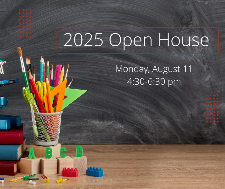 Open House 8/11 from 4:30-6:30