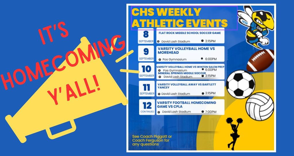 Athletic Schedule 