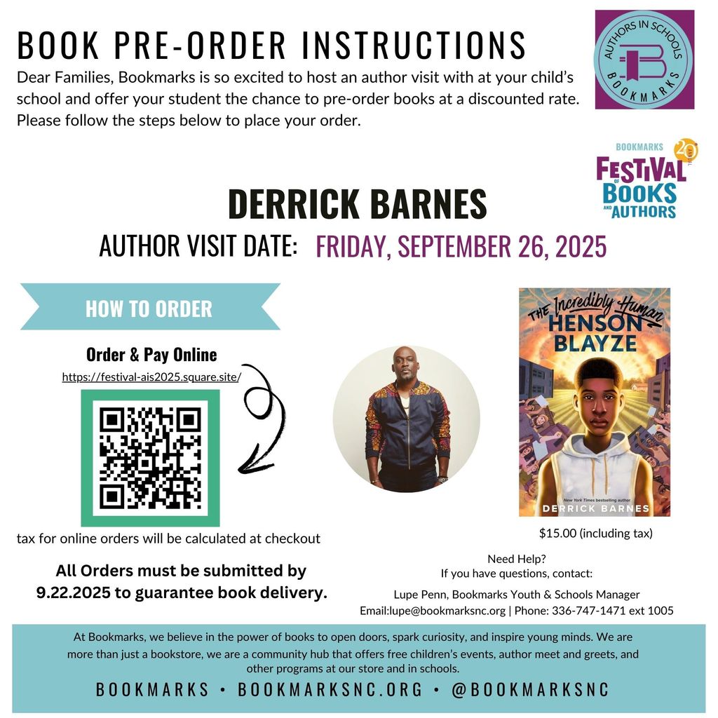 Derrick Barnes order form