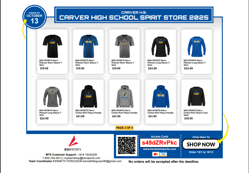 Carver Spirit Shop