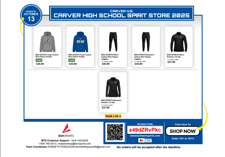 Carver Spirit Shop