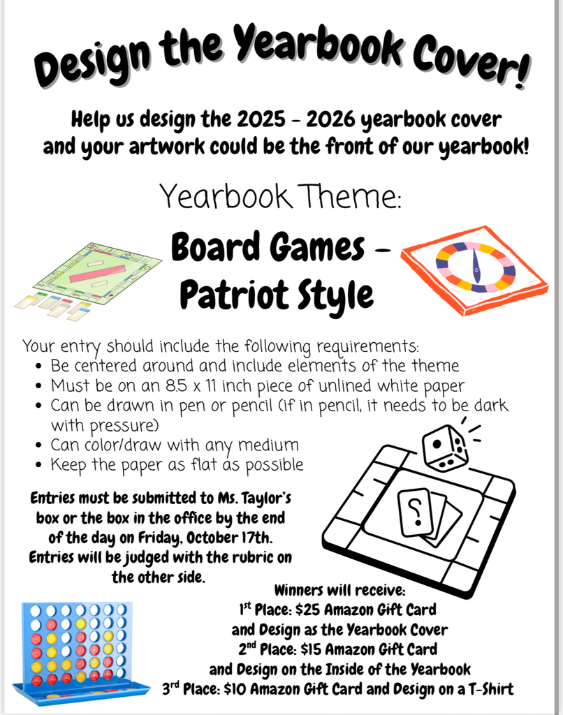 Yearbook Contest Flyer