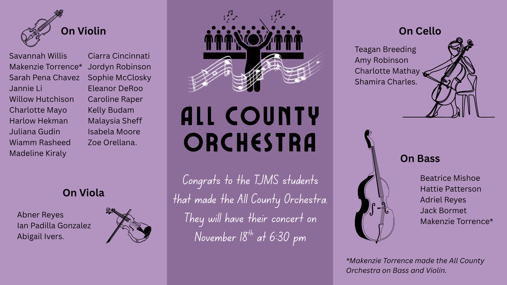 TJMS all country orchestra