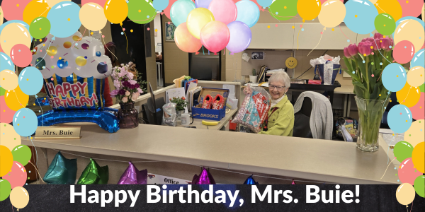 Happy Birthday, Mrs. Buie!