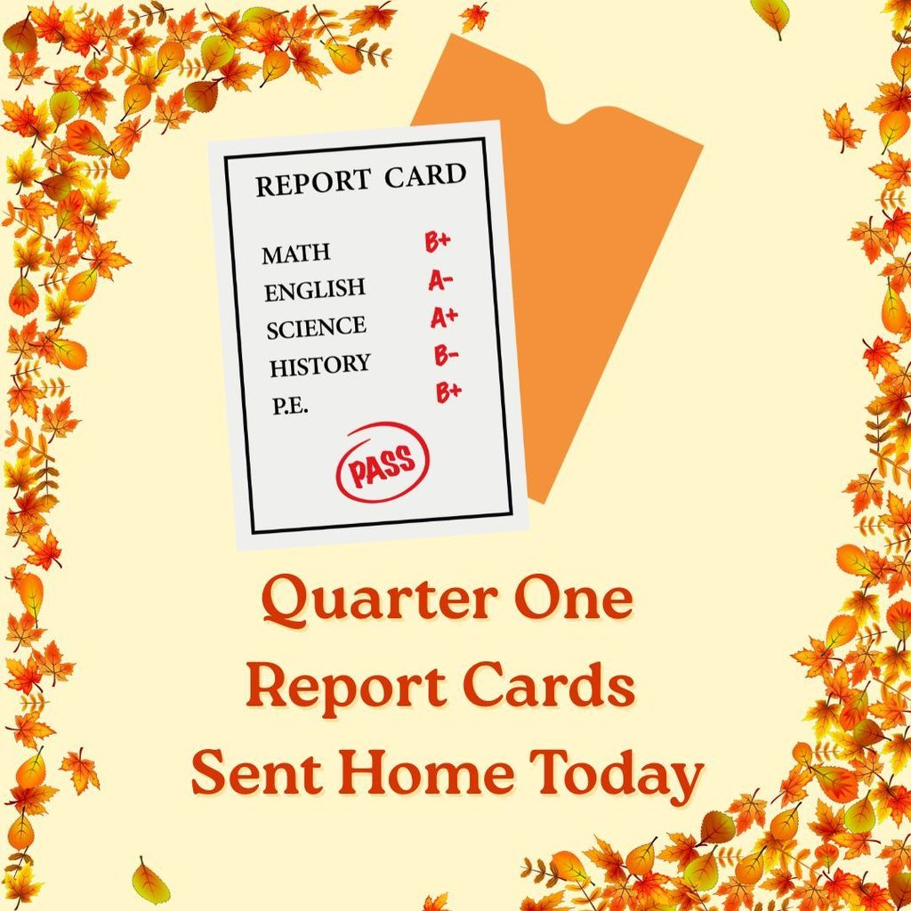 Quarter One Report Cards Icon