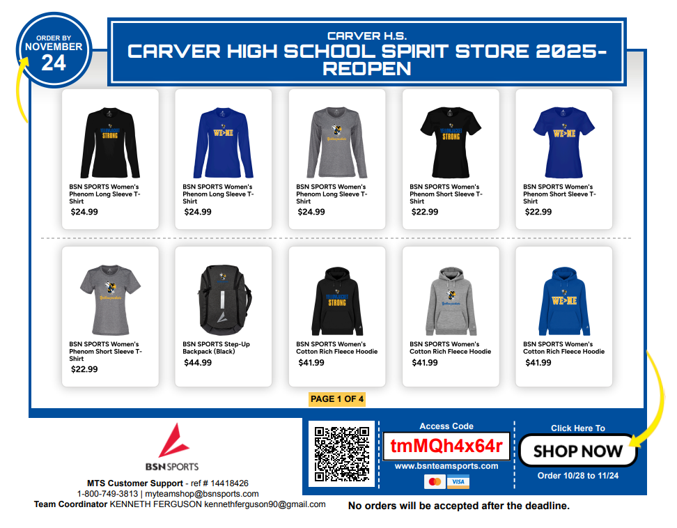 CHS School Spirit Store
